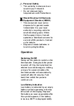 Preview for 3 page of Fluke COMARK P125W User Manual