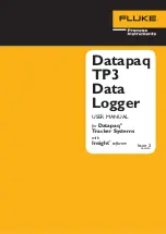 Fluke Datapaq TP3 User Manual preview