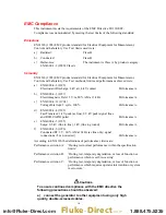 Предварительный просмотр 5 страницы Fluke DDS Function Generator 271 User Manual