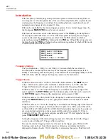 Предварительный просмотр 62 страницы Fluke DDS Function Generator 271 User Manual