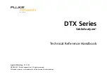 Fluke DTX-1800 Technical Reference Handbook preview