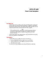 Preview for 9 page of Fluke DTX-PCU6S User Manual