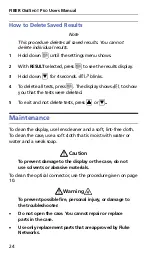 Preview for 28 page of Fluke Fiber OneShot PRO User Manual