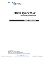 Fluke FIBER QUICKMAP Getting Started Manual предпросмотр