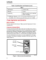 Preview for 8 page of Fluke FoodPro Plus User Manual