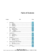 Preview for 3 page of Fluke Hart Scientific 5626 User Manual