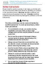 Preview for 3 page of Fluke i30 Instruction Sheet