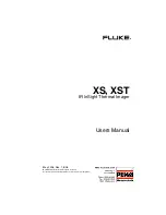Fluke InSight XS Series User Manual preview