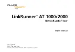 Fluke LinkRunner AT 1000 User Manual preview