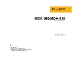 Fluke MDA-510 User Manual предпросмотр