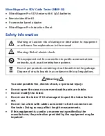 Предварительный просмотр 2 страницы Fluke MicroMapper Pro Instruction Sheet