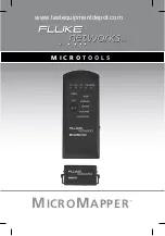 Fluke MicroMapper User Manual preview