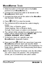 Предварительный просмотр 8 страницы Fluke MicroMapper User Manual