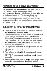 Предварительный просмотр 14 страницы Fluke MicroMapper User Manual