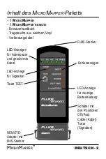 Предварительный просмотр 20 страницы Fluke MicroMapper User Manual