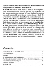 Предварительный просмотр 35 страницы Fluke MicroMapper User Manual