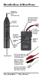 Preview for 5 page of Fluke MicroNetBlink Kit User Manual