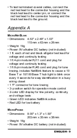 Preview for 12 page of Fluke MicroNetBlink Kit User Manual