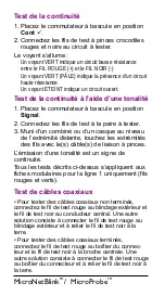 Preview for 21 page of Fluke MicroNetBlink Kit User Manual