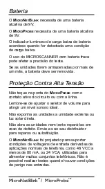 Preview for 57 page of Fluke MicroNetBlink Kit User Manual