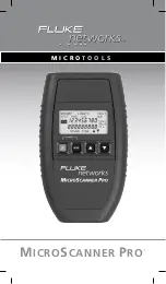 Fluke MICROSCANNER User Manual preview