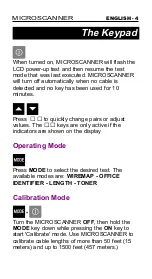 Preview for 7 page of Fluke MICROSCANNER User Manual