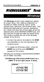 Preview for 11 page of Fluke MICROSCANNER User Manual