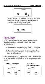 Preview for 17 page of Fluke MICROSCANNER User Manual