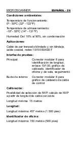 Preview for 125 page of Fluke MICROSCANNER User Manual