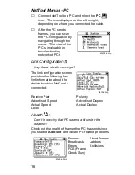 Предварительный просмотр 20 страницы Fluke NetTool Quick Reference Manual