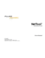 Fluke Network Tester User Manual предпросмотр