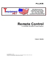 Fluke NORMA 4000 Operators User Manual preview