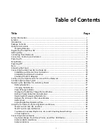 Preview for 3 page of Fluke OPTIVIEW XG Getting Started Manual