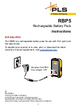 Fluke PLS RBP5 Instructions Manual preview