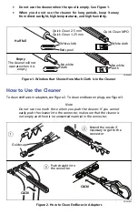 Preview for 2 page of Fluke QuickClean-1.25-5P Instruction Sheet