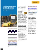 Предварительный просмотр 6 страницы Fluke ScopeMeter 190-104 Datasheet