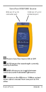 Preview for 13 page of Fluke SimpliFiber User Manual