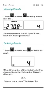 Preview for 36 page of Fluke SimpliFiber User Manual