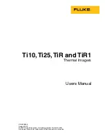 Fluke Thermal Imagers TiR User Manual предпросмотр