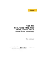 Fluke Ti100 User Manual preview