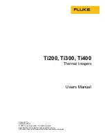 Preview for 1 page of Fluke Ti200 User Manual