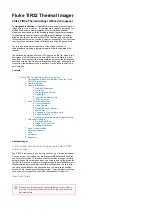 Preview for 1 page of Fluke TiR32 Manual