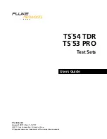 Fluke TS53 PRO User Manual предпросмотр