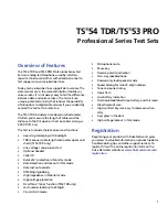 Preview for 5 page of Fluke TS53 PRO User Manual