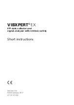 Предварительный просмотр 3 страницы Fluke VIBXPERT EX Short Instructions