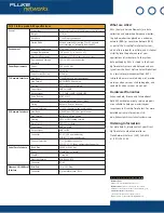 Предварительный просмотр 4 страницы Fluke Visual UpTime Select 807-0100 Brochure & Specs