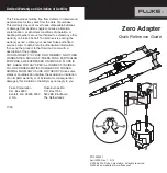 Fluke Zero Adapter Quick Reference Manual предпросмотр