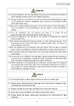 Preview for 7 page of Fluo CFT110IUINVR32 User Manual