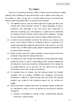 Preview for 2 page of Fluo DCT110IUINVR32 User Manual