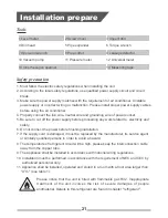 Preview for 23 page of Fluo FSS 241 EI/JDF-N3 User Manual